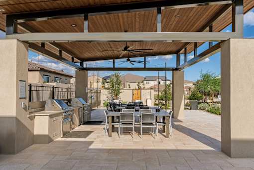 Outdoor Lounge + Grill Area at Avilla Vista Norte, Phoenix, AZ 85087