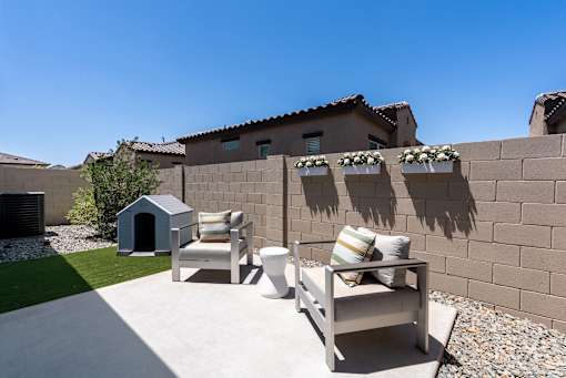 Pet-Friendly Private Backyard at Avilla Marigold, Buckeye, AZ 85396