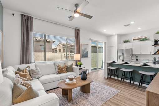 Modern Living Room at Avilla Marigold, Buckeye, AZ 85396