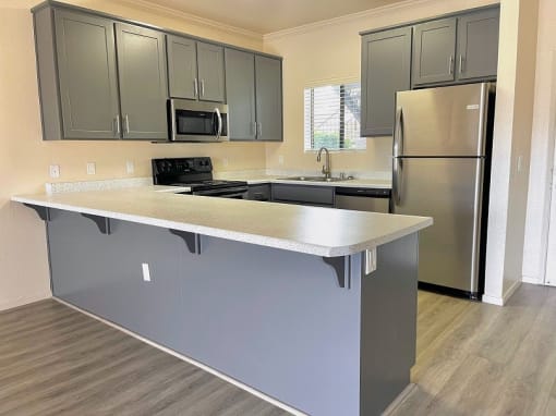 Kitchen Unit at Sharlands Terrace Apartments, Reno