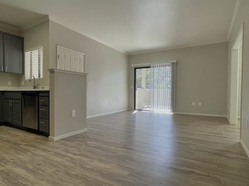 Unfurnished Living Area at Sharlands Terrace Apartments, Nevada