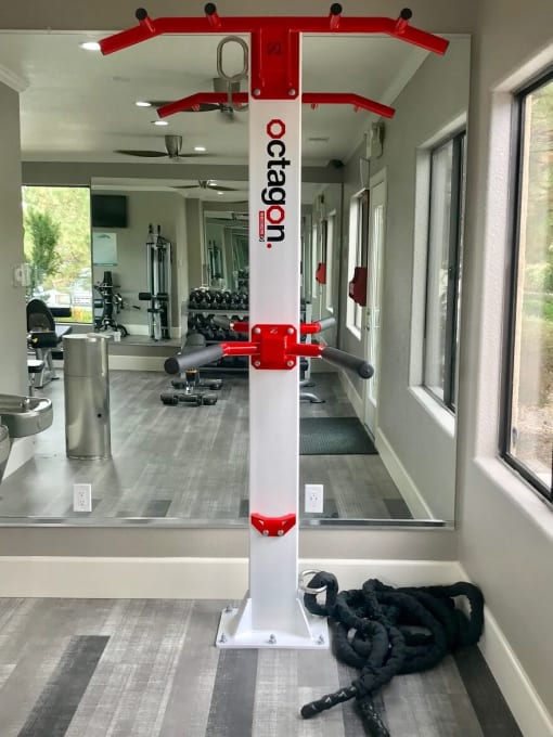 Gym Pull-up station at Sharlands Terrace Apartments, Nevada, 89523