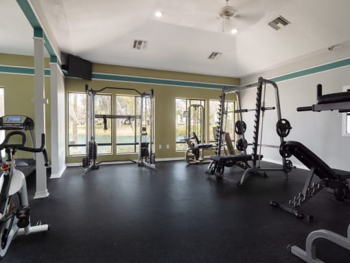 Fitness Center at Stoneridge Apartments, Gainesville, 32608