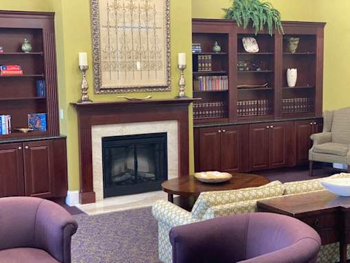 Beautiful Living Room at Spring Arbor of Greensboro in Greensboro, NC