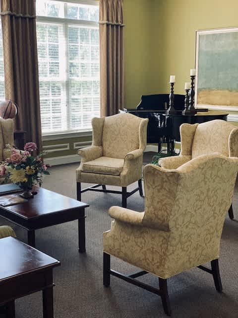 Comfortable Chairs at Spring Arbor of Greensboro