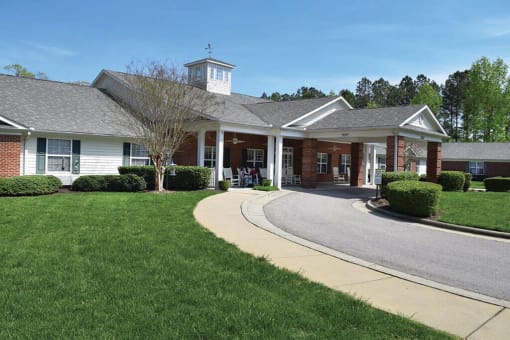 Apartment Community Entrance at Spring Arbor of Apex in Apex, NC