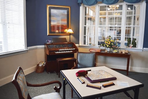 Peaceful Library at Spring Arbor of Salisbury, Virginia, 23113-6415