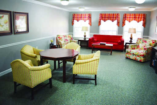 Sitting room at Spring Arbor Senior Living, Spring Arbor of Winchester, Winchester, VA