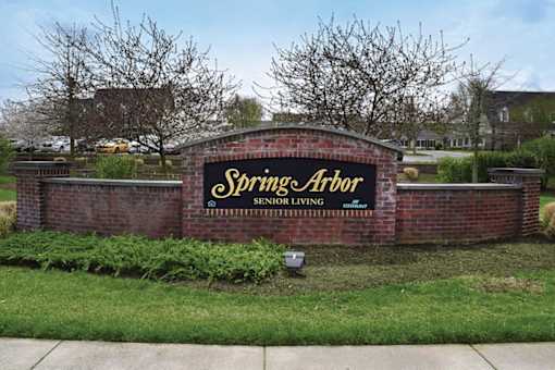 Welcoming Property Sign at Spring Arbor Senior Living, Spring Arbor of Winchester, Winchester, 22603-3969