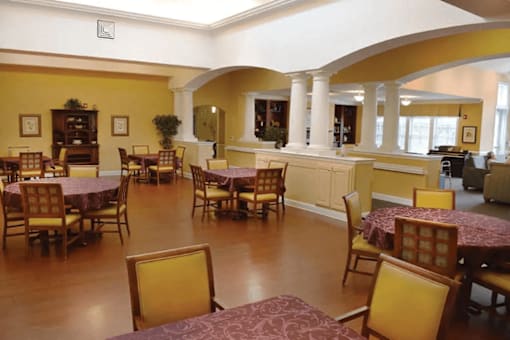 Impressive Dining Area at Spring Arbor of Leesburg, Leesburg, Virginia