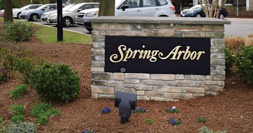Property sign at Spring Arbor of Leesburg, Leesburg, 20176-2062