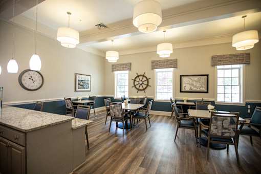 Dining Hall at Spring Arbor of Williamsburg, Williamsburg, VA, 23185