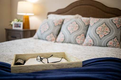 Bedroom Interior at Spring Arbor of Williamsburg, Williamsburg, Virginia
