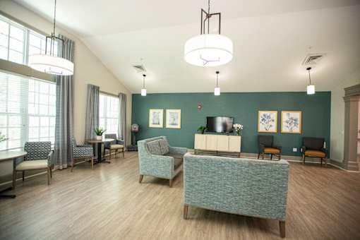 Clubroom at Spring Arbor of Williamsburg, Virginia, 23185