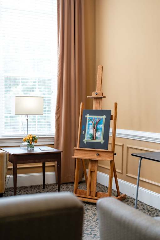 Activity room at Spring Arbor of Wilmington in Wilmington, NC