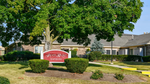 our apartments are located in the community at Aspen Ridge Apartments, West Chicago