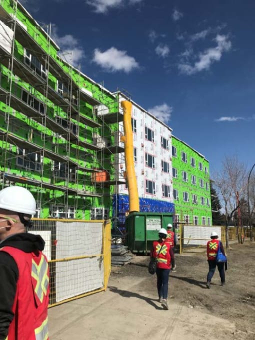 outside construction