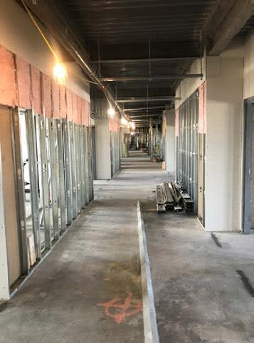 inside construction