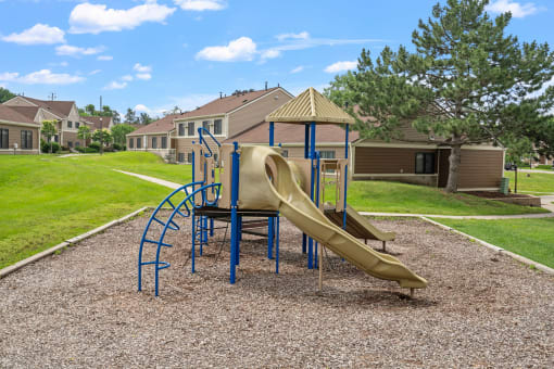 our apartments have a playground for your kids to play