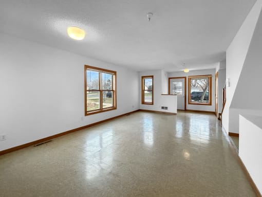 the living room is clean and ready for us to use it