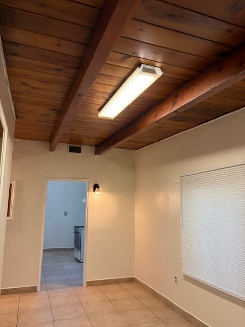 Room off kitchen area