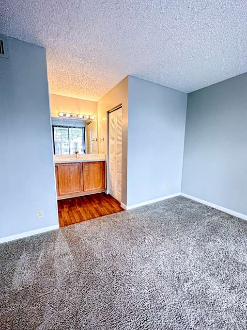 empty living room at Bella Lago Vista, West Palm Beach