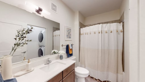 Bathroom at Current812, Clarksville, 47129
