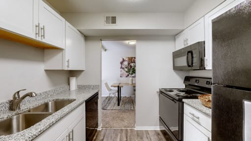 Kitchen at Halsey Flats, Louisville
