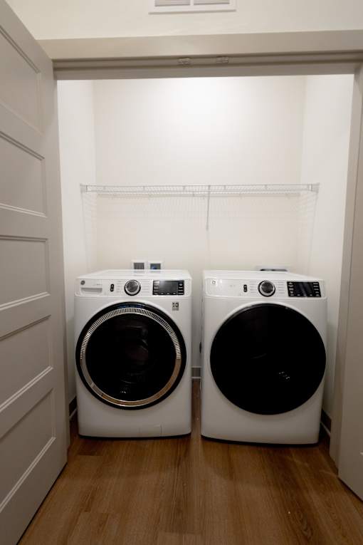 Washer and Dryer Unit at The Allure