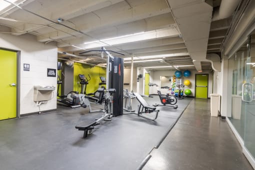 Lofts on Ormsby - Fitness Center