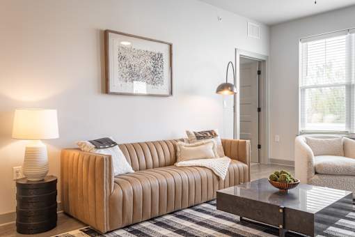 living room at The Remington, Lexington