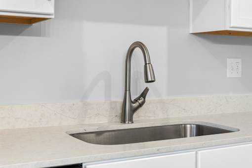 Sink With Faucet at Forest Edge Apartments, Charlestown, IN