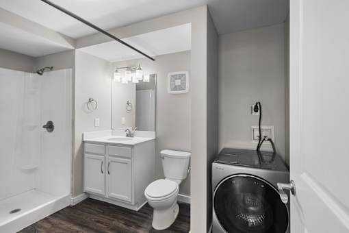 Clarksville Lofts - Bathroom & Laundry