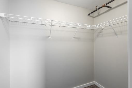 Clarksville Lofts - Walk-in Closet