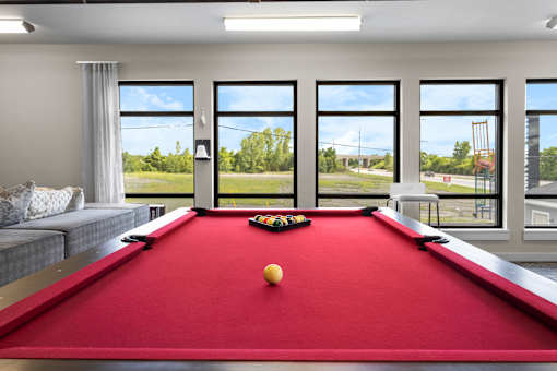 Clarksville Lofts - Pool Table
