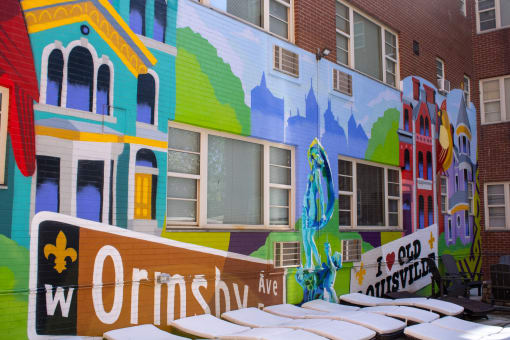 Lofts on Ormsby Mural