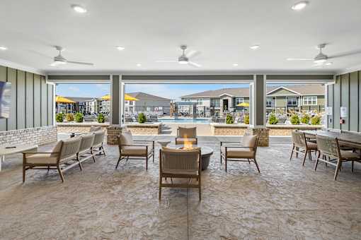 Firepit Lounge at Sage Springs, Kentucky, 42701