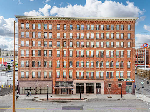 Building view at 206 Flats Apartments, Spokane, WA, 99201