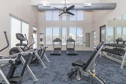 Fitness Studio at parcHAUS at Celina Parkway, Texas