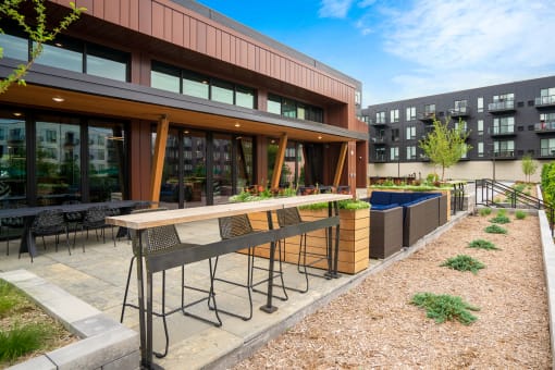 Outdoor patio
