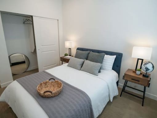 Large Bedroom at Foothill Lofts Apartments & Townhomes, Logan, Utah