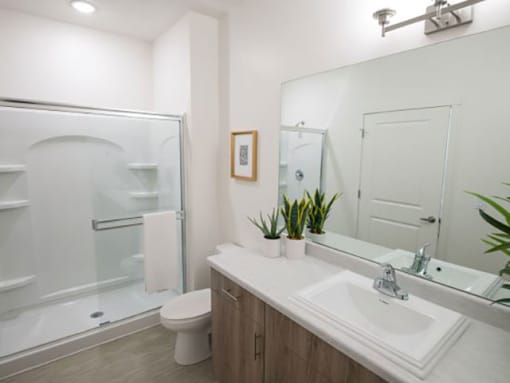 Luxurious Bathrooms at Foothill Lofts Apartments & Townhomes, Logan, 84341
