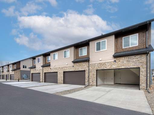 2 Car Garages at The Amber 2