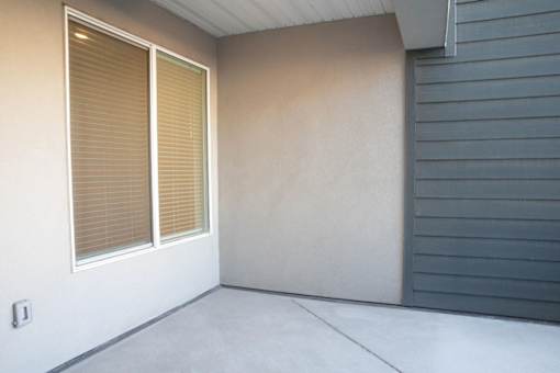 Group level balcony at Parc on 5th Apartments & Townhomes
