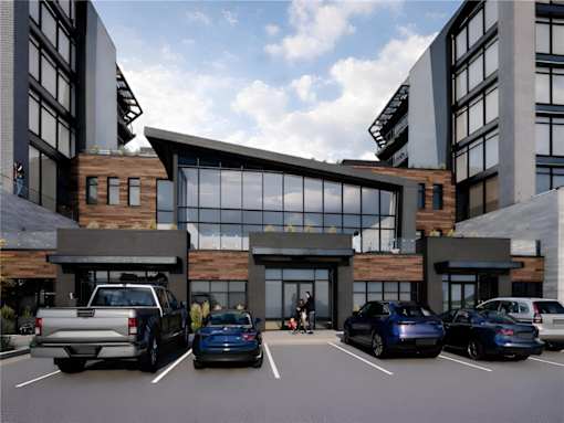 Front of The Terrace Clubhouse