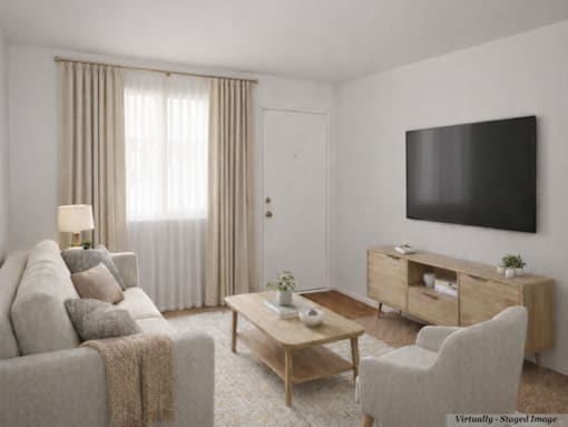 Spacious Living Room at Village Grove