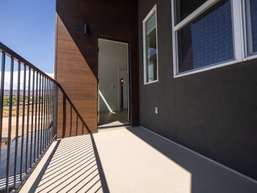 Apartment Balcony at The Ash