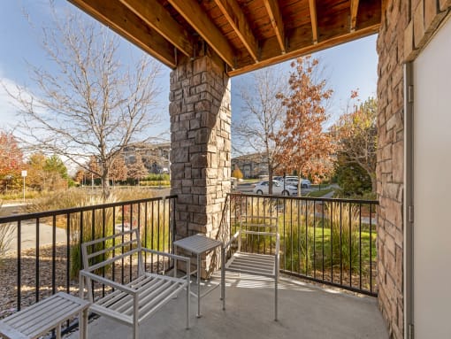 Balcony View at Avena Apartments, CO