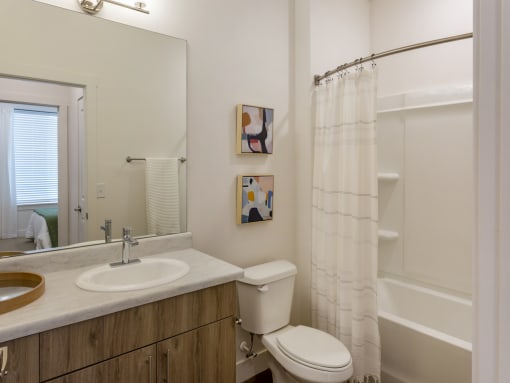 Luxurious Bathroom at Matheson Apartments, Tremonton, Utah