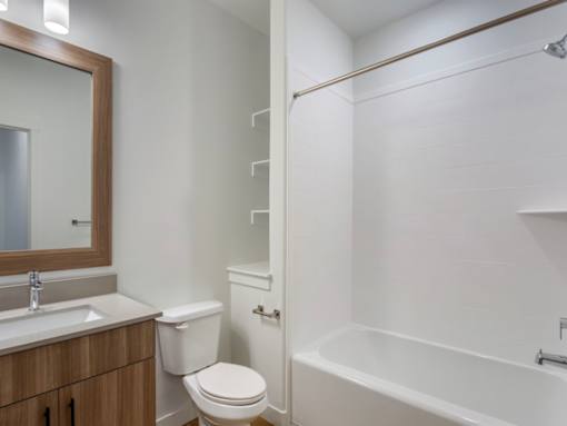 Bathroom with Soaking Tub at Amara Apartments,Midvale,Utah